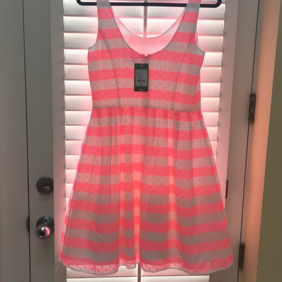 Lily Pulitzer Pink and White Stripe Posey Dress - Picture 5 of 8